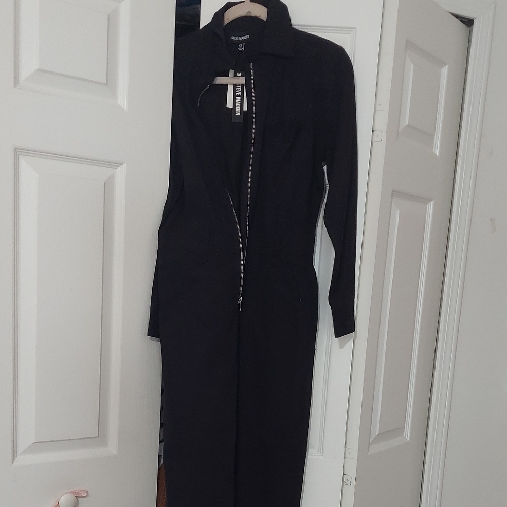 Steve Madden Black Jumpsuit